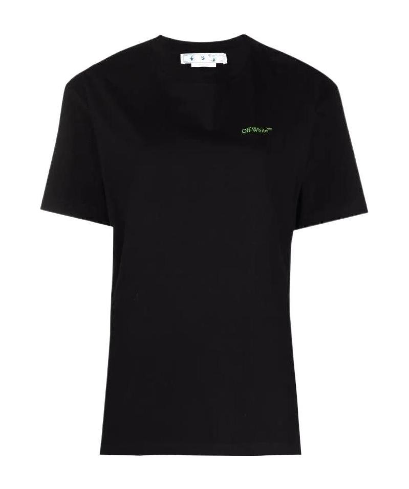 商品Off-White|黑色箭头印花短袖棉OWAA089S22JER003-1084（澳门仓发货）,价格¥2513,第5张图片详细描述