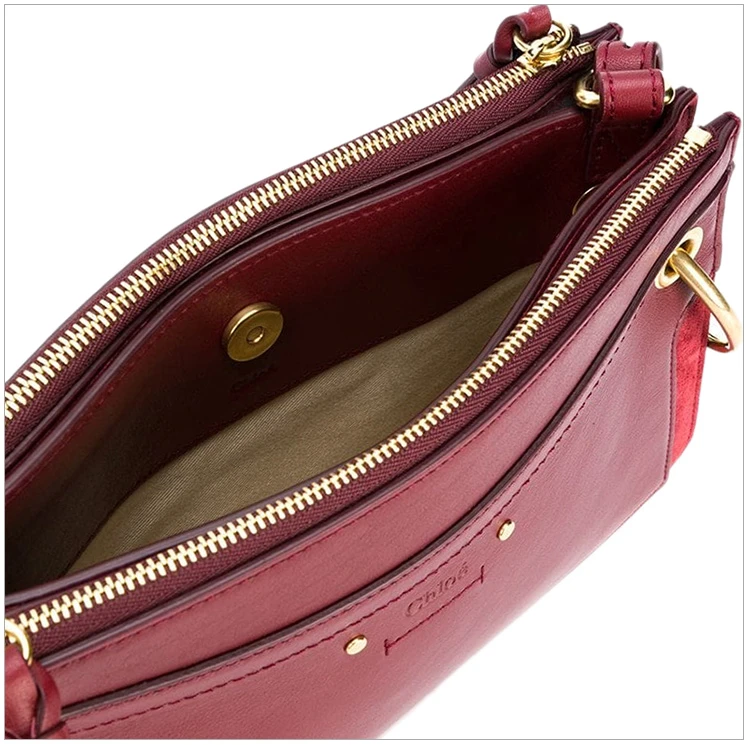 商品[国内直发] Chloé|Chloe' 蔻依 女士红色小牛皮挎包 C18AS105-A10-620,价格¥6792,第8张图片详细描述