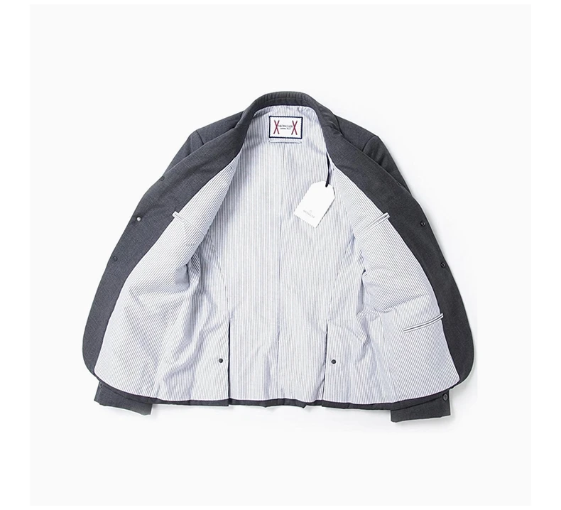 商品[国内直发] Moncler|MONCLER 深灰色男士外套 3007903-10183-955,价格¥9133,第6张图片详细描述