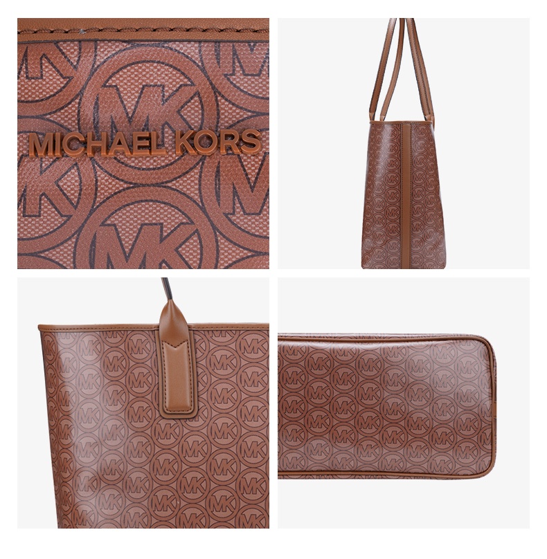 商品Michael Kors|迈克高仕女士皮质印花单肩手提包托特包,价格¥984,第21张图片详细描述