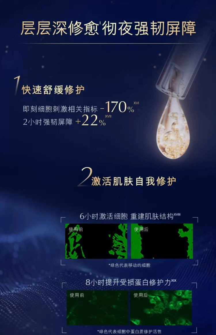 商品Estée Lauder|Estee Lauder【组合装】雅诗兰黛第七代小棕瓶精华面部精华100ml+抗蓝光眼霜15ml,价格¥622,第4张图片详细描述