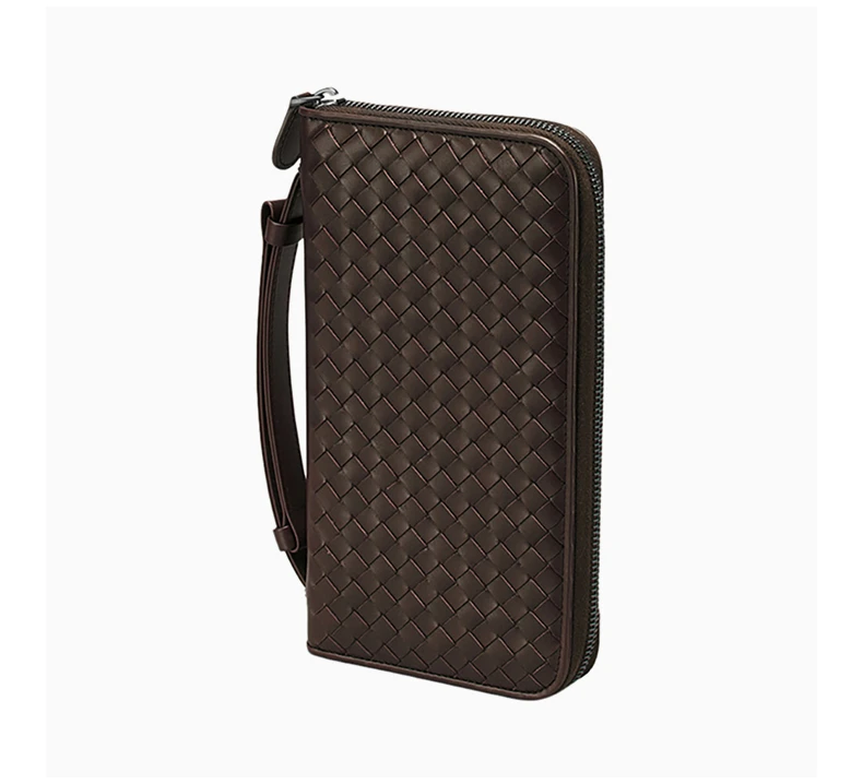 商品[国内直发] Bottega Veneta|BOTTEGA VENETA 深咖色男士手拿包 169730-V4651-2040,价格¥6006,第6张图片详细描述