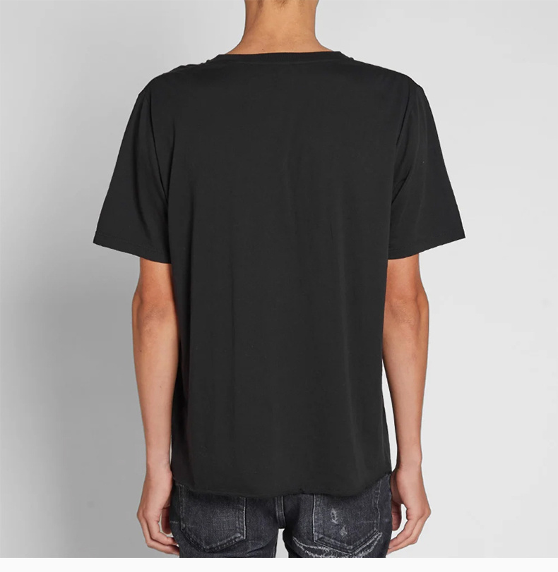 商品Yves Saint Laurent|SAINT LAURENT 男士黑色T恤 533416-YB2WS-1001,价格¥2929,第8张图片详细描述