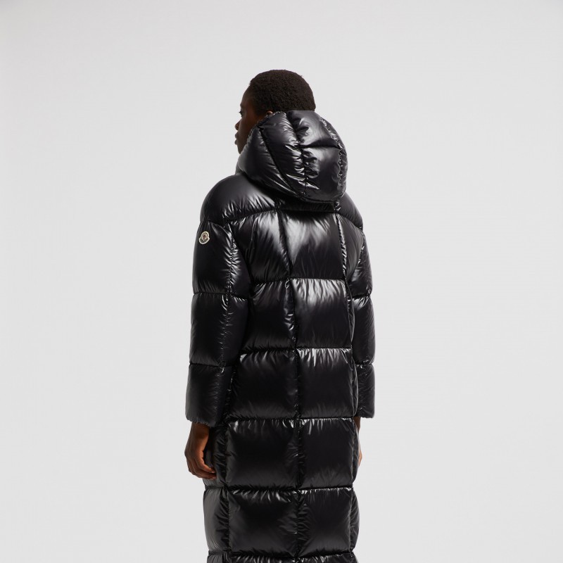 商品Moncler|蒙口 PARNAIBA系列女士黑色长款羽绒服 J20931C0005068950999,价格¥16046,第6张图片详细描述