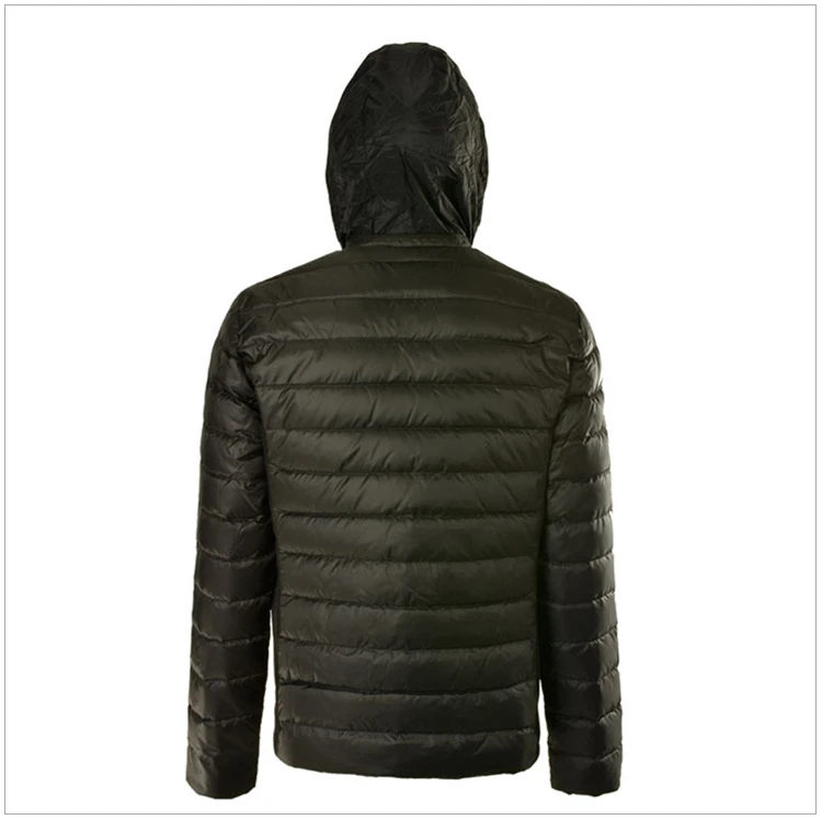 商品[国内直发] Emporio Armani|EMPORIO ARMANI 黑色男士羽绒服 6YPB14-N22Z-1200,价格¥1528,第14张图片详细描述