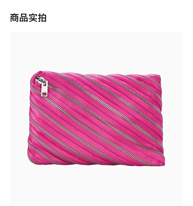 商品Alexander Wang|ALEXANDER WANG 粉色女士手拿包 7038P0612T-675,价格¥1345,第4张图片详细描述