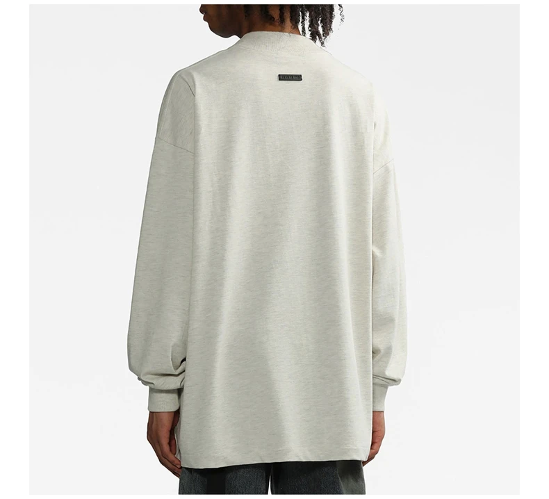 商品Fear of god|FEAR OF GOD 浅灰色男士卫衣/帽衫 FGE50002AJER-122,价格¥1147,第6张图片详细描述