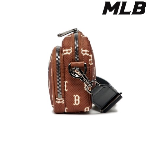商品MLB|【享贝家】MLB （国内现货）NY男女斜挎包洋基队印花时尚单肩手机包迷你米白色\红棕色 3ACRS012N-50CRD  3ACRS012N-43BRD  G-LY,价格¥422,第14张图片详细描述