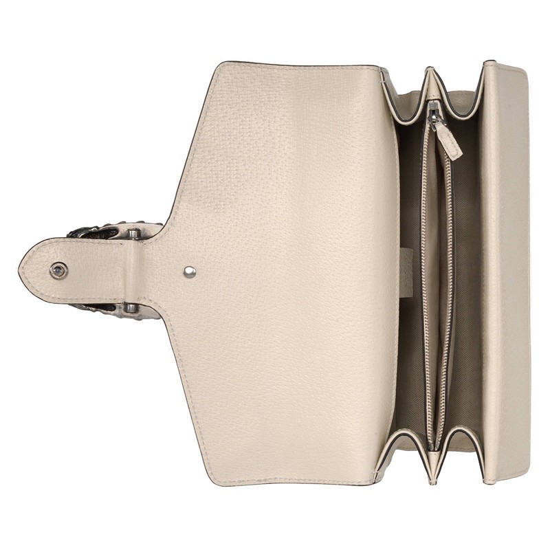 商品Gucci|GUCCI/古驰 Dionysus女士小号皮革水晶酒神扣链条单肩包,价格¥21737,第5张图片详细描述