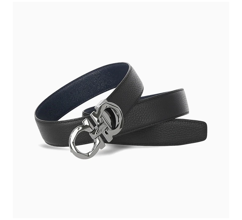 商品Salvatore Ferragamo|SALVATORE FERRAGAMO 黑色男士腰带 67-A161-749909,价格¥1553,第6张图片详细描述