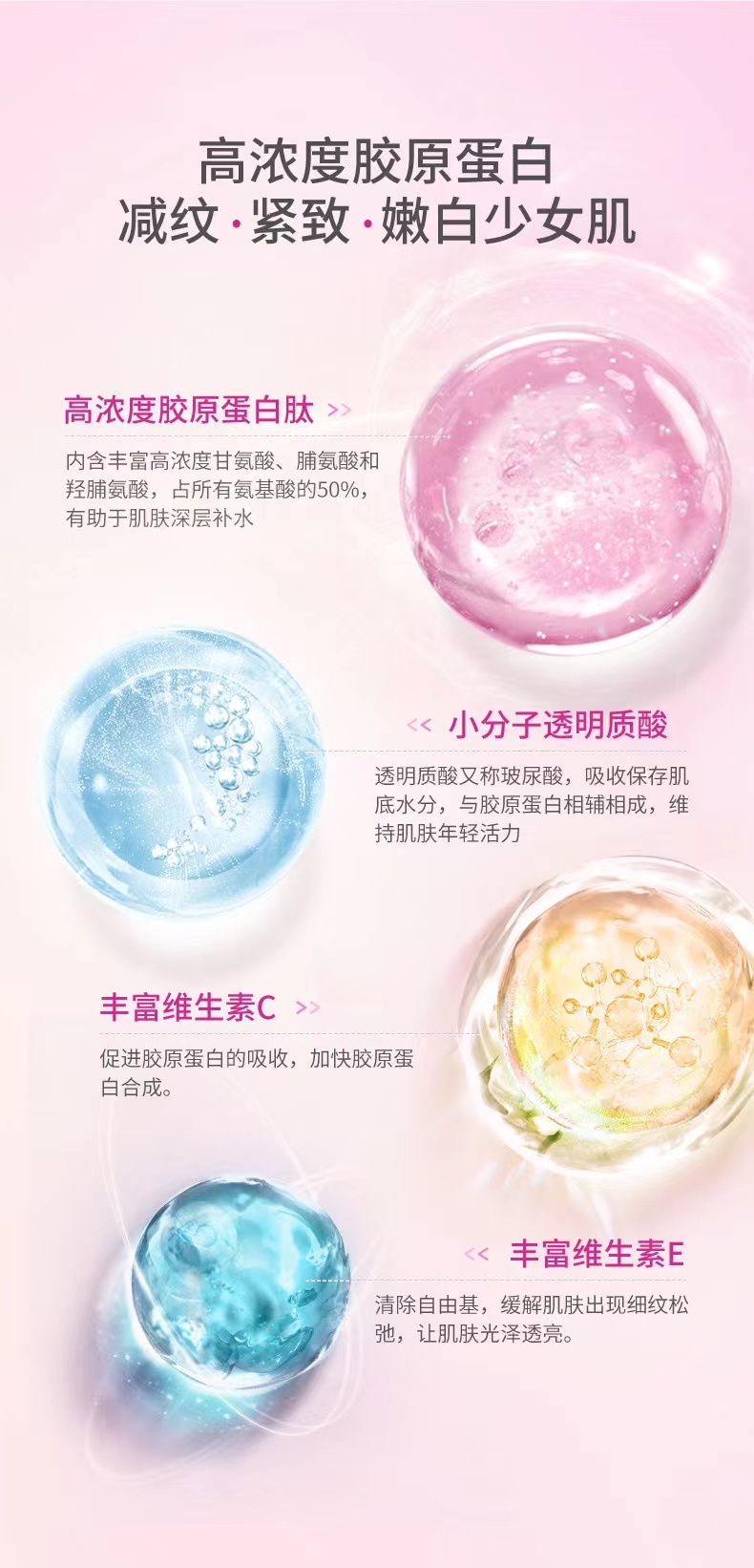 商品[国内直发] TIME NATURE|元岁荣养 胶原蛋白肽粉30条装 胶原蛋白 美容美白,价格¥378,第6张图片详细描述
