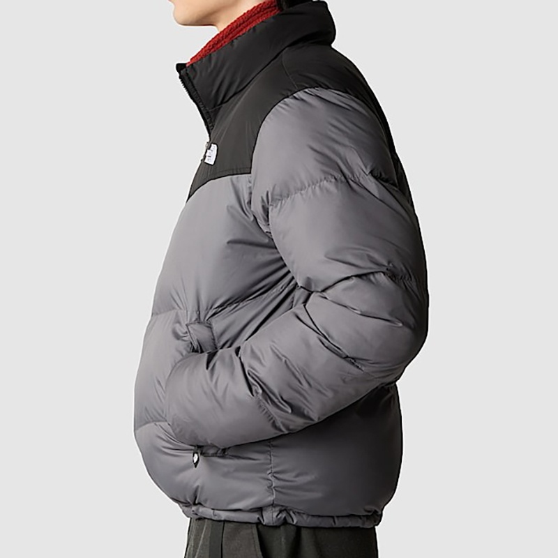 商品The North Face|北面24新款 男士黑色涤纶徽标拉链头羽绒服 NF0A853I-JK3（五色可选）,价格¥2615,第11张图片详细描述