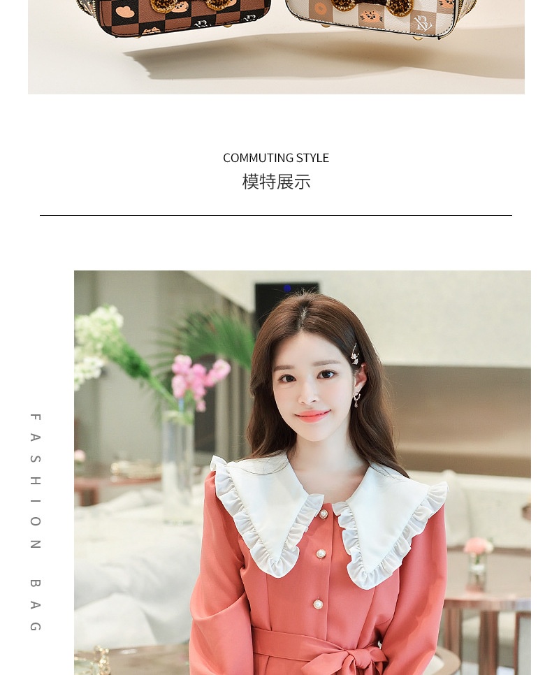 商品[国内直发] GLENVINTEN|格岚云顿夏季新款2022小众高级质感精致小方包网红同款可爱洋气手提斜挎包,价格¥155,第12张图片详细描述