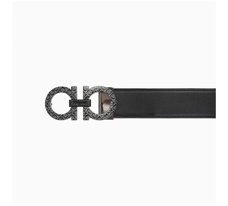 商品Salvatore Ferragamo|SALVATORE FERRAGAMO 男士腰带 670056-746193【包装随机，部分无包装盒】,价格¥2259,第2张图片详细描述
