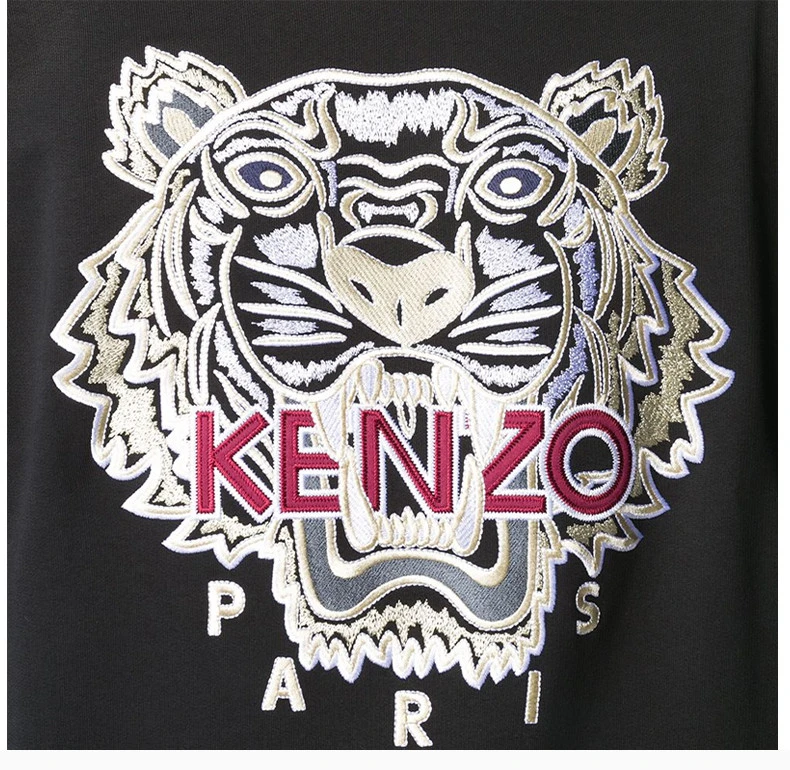 商品Kenzo|KENZO 黑色男士卫衣/帽衫 FA65SW1114XV-99,价格¥1502,第9张图片详细描述