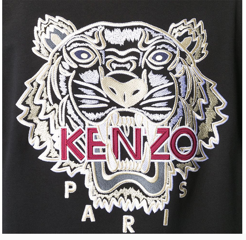 商品Kenzo|Kenzo 高田贤三 男士黑色棉质卫衣 FA65SW1114XV-99,价格¥1534,第11张图片详细描述
