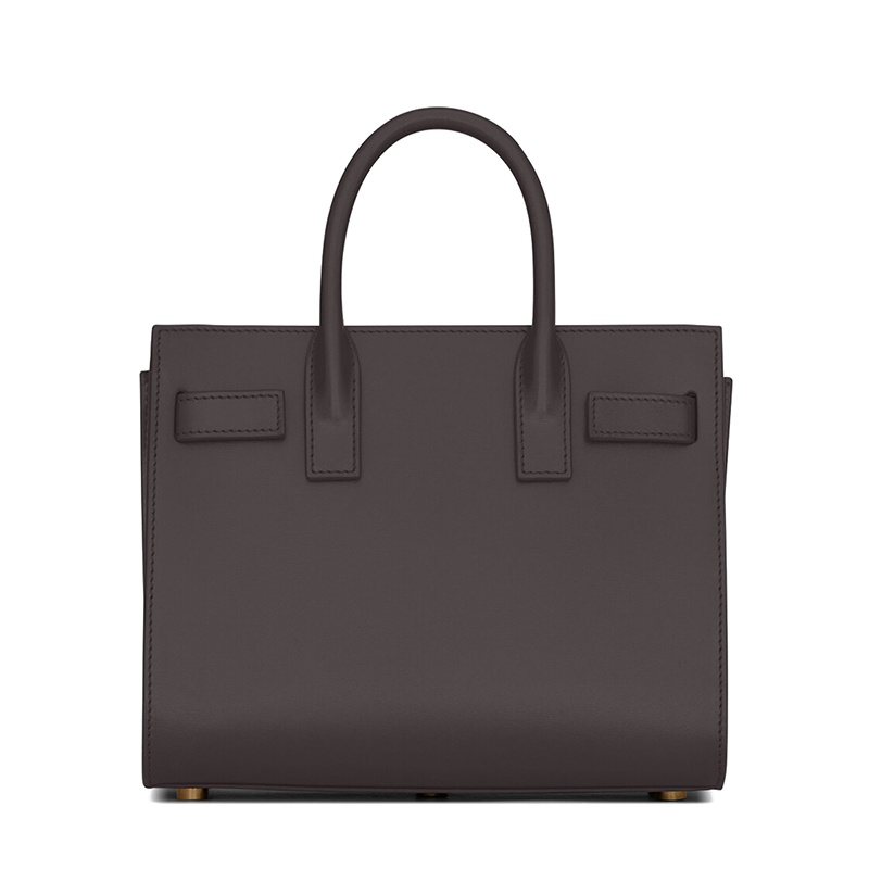 商品Yves Saint Laurent|SAINT LAURENT PARIS/圣罗兰 YSL 新款 SAC DE JOUR系列 女士nano号风暴灰小牛皮徽标挂锁手提斜挎单肩包39203502G9W1112,价格¥15187,第3张图片详细描述