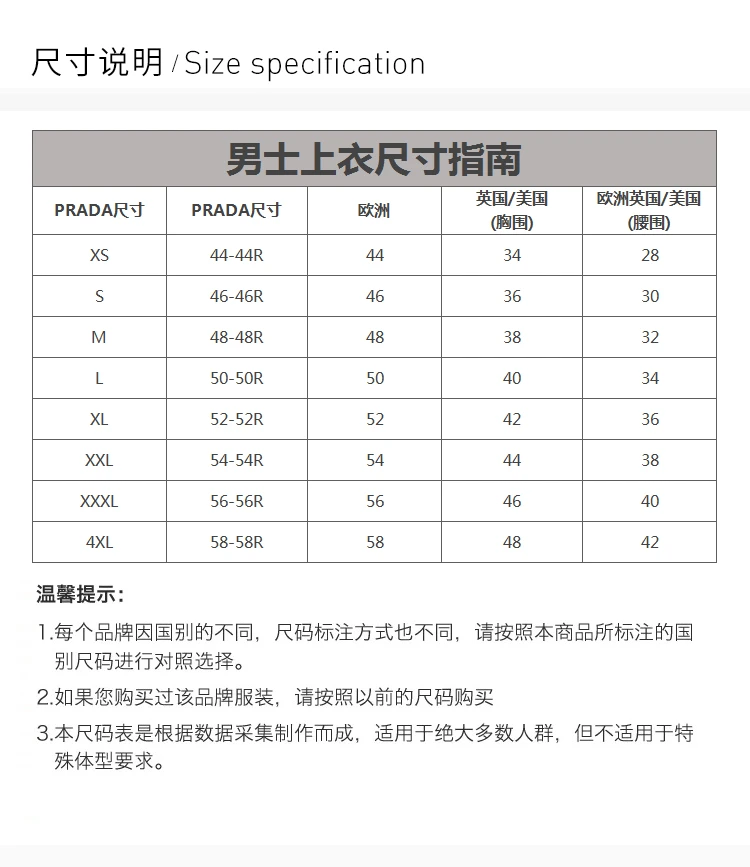 商品Prada|Prada 普拉达 蓝色棉男士T恤 UJN452-XGS-F0124,价格¥3320,第3张图片详细描述