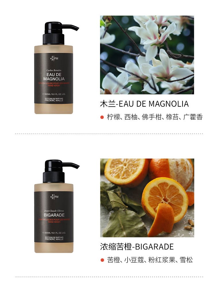 商品Frederic Malle|馥马尔全系列洗手液300ml ,价格¥384,第3张图片详细描述