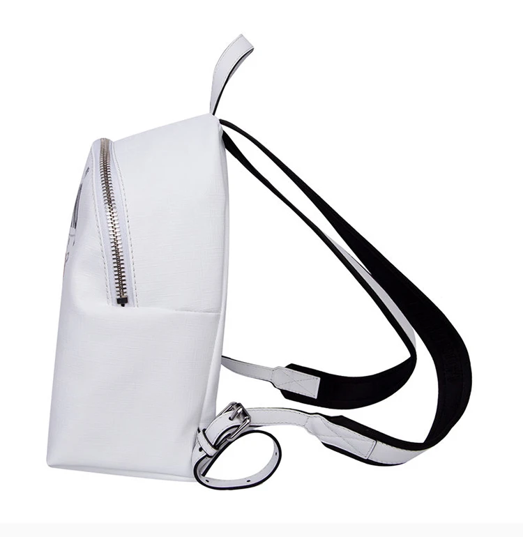 商品[国内直发] Moschino|MOSCHINO 白色女士双肩包 7A7633-8210-1001-812,价格¥2509,第7张图片详细描述