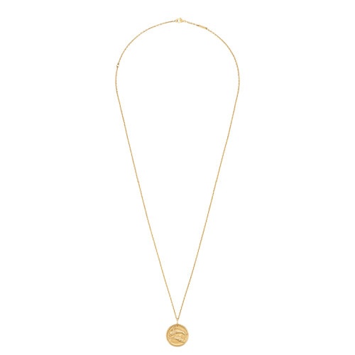 商品Van Cleef & Arpels| Van Cleef & Arpels/梵克雅宝 新款Zodiaque十二星座系列 18K金黄金Piscium双鱼座徽章圆形吊坠VCARP7SY00,价格¥20307,第3张图片详细描述