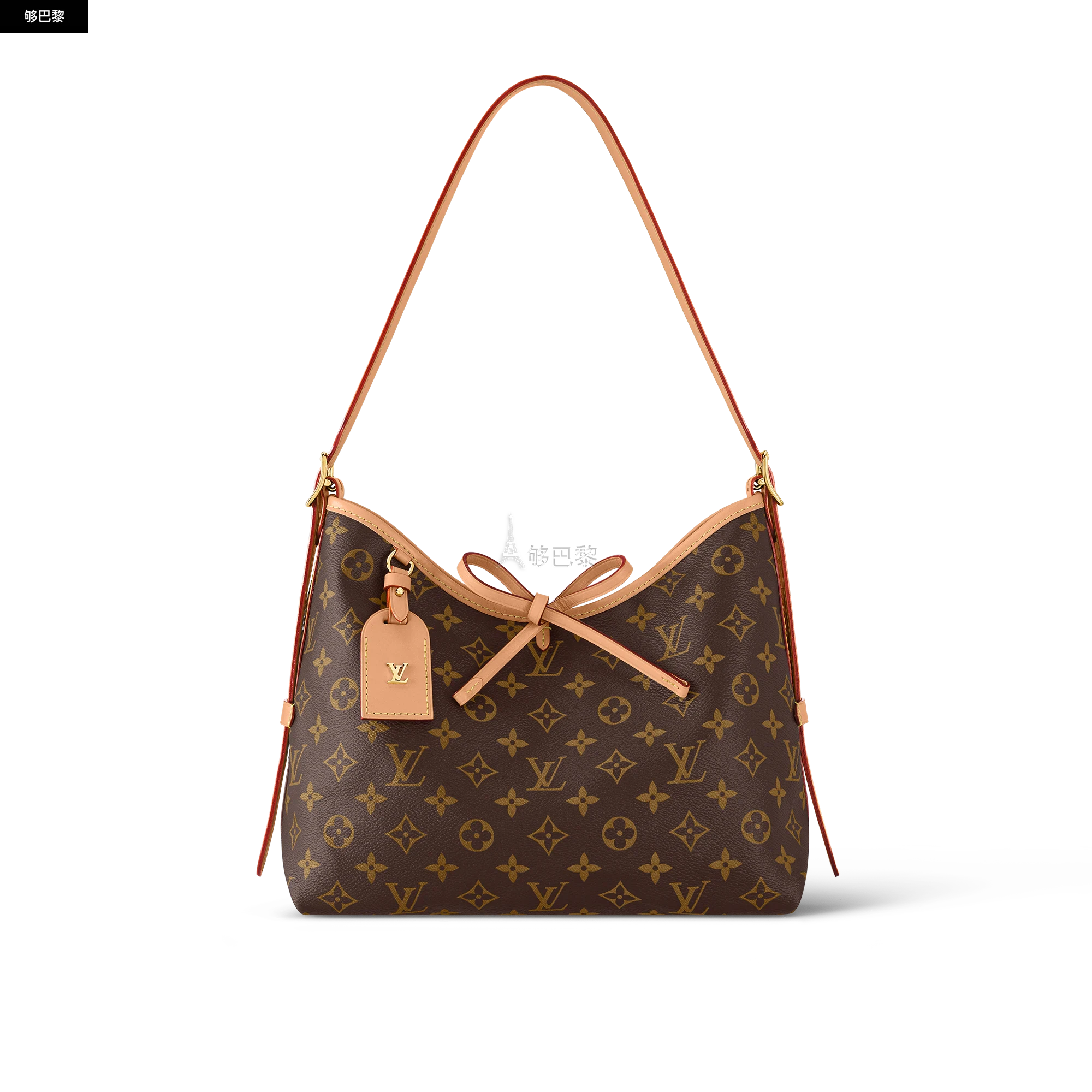 商品Louis Vuitton|【预售】 LV路易威登 25春夏 女士 单肩包 CARRYALL 小号手袋 M46203 ,价格¥24227,第4张图片详细描述
