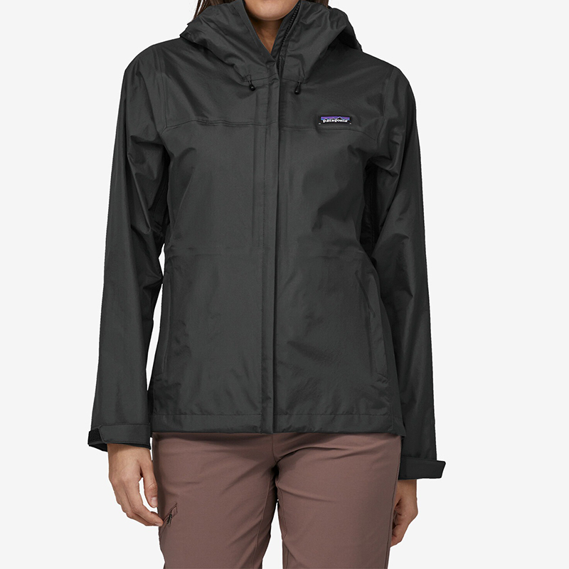 商品Patagonia|巴塔哥尼亚 23年新款 Torrentshell系列 女士黑色尼龙夹克,�价格¥2002,第4张图片详细描述