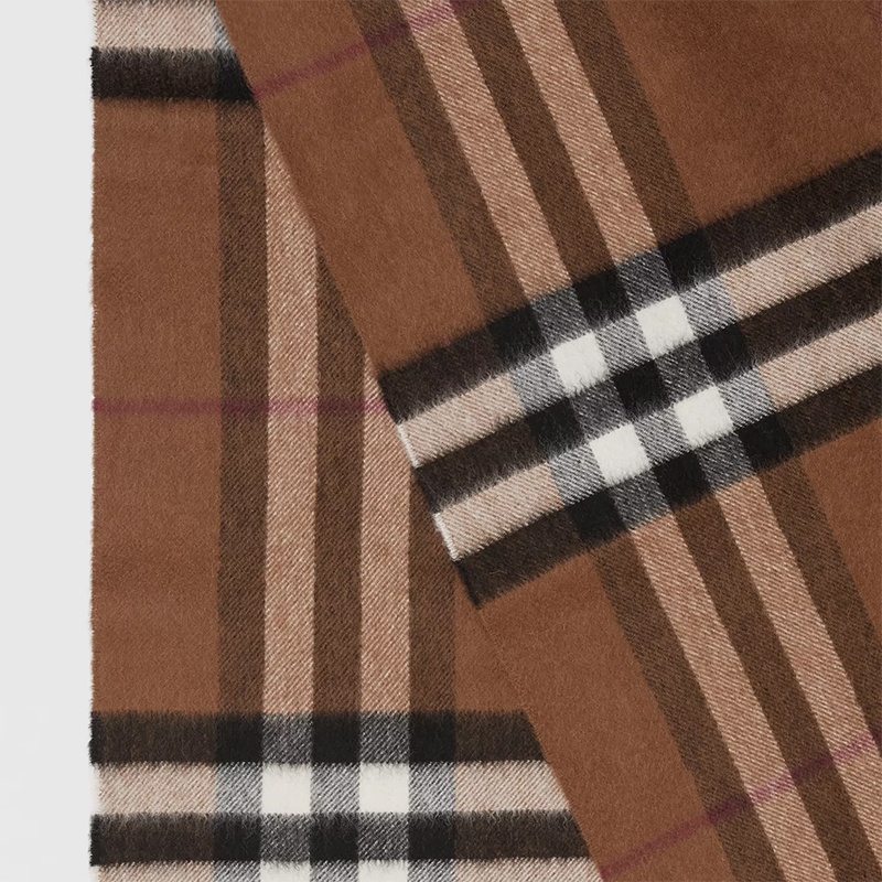 商品Burberry|BURBERRY/博柏利  早秋 经典格纹羊绒围巾 ,价格¥3822,第13张图片详细描述