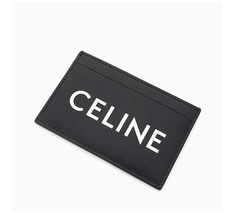 商品Celine|CELINE/赛琳 女士经典款黑色系字母LOGO卡包 10B703DMF-38SI,价格¥2055,第7张图片详细描述