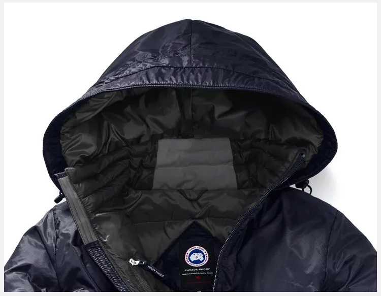 商品Canada Goose|Canada Goose 加拿大鹅 女士鸭绒海军蓝拼黑长款羽绒服 5061L-ADMIRAL-BLUEBLACK,价格¥3088,第11张图片详细描述