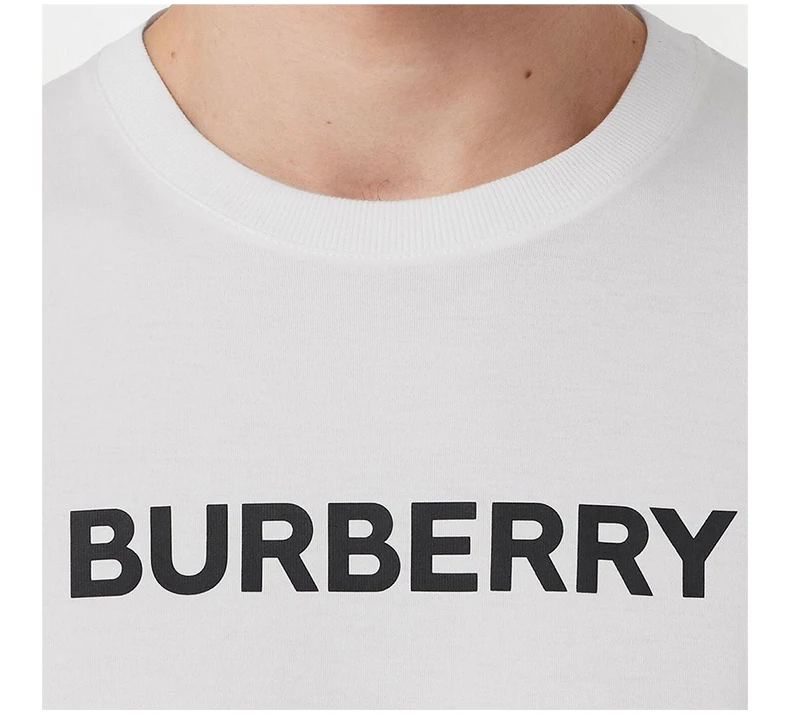 商品[国内直发] Burberry|BURBERRY 白色男士T恤 8055309,价格¥4004,�第7张图片详细描述