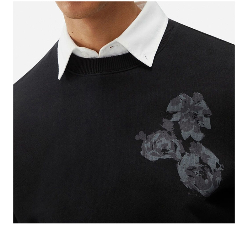 商品Kenzo|KENZO 男士黑色卫衣 FB65SW0244ML-99,价格¥1651,第10张图片详细描述