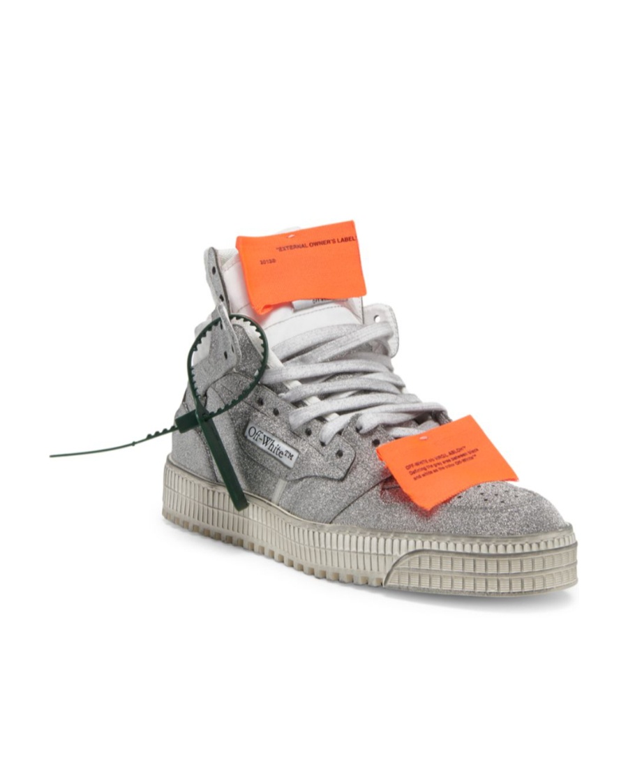 商品Off-White|高帮贴布系带帆布鞋OWIA112S22LEA004-澳门仓发货）,价格¥5289,第3张图片详细描述