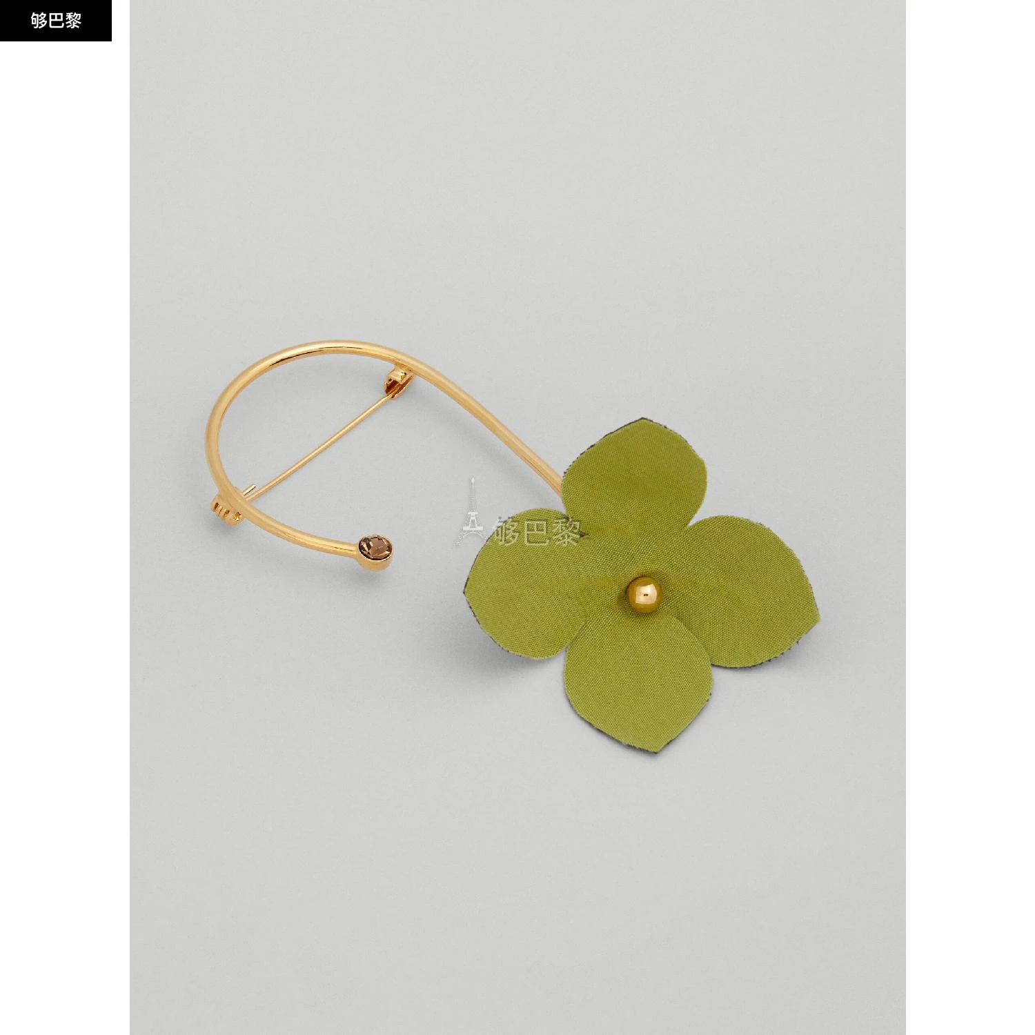 商品Marni|包邮包税【预售7天发货】 MARNI 23秋冬 女士 胸针 BROCHE FLORA EN MÉTAL DORÉ SPMV0117A0T200000B99,价格¥1707,第7张图片详细描述