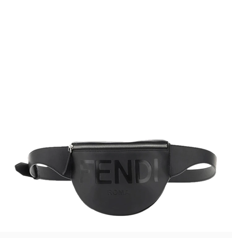 商品[国内直发] Fendi|FENDI 男士黑色字母logo牛皮腰包 7VA525-AFBF-F0GXN,价格¥5903,第5张图片详细描述
