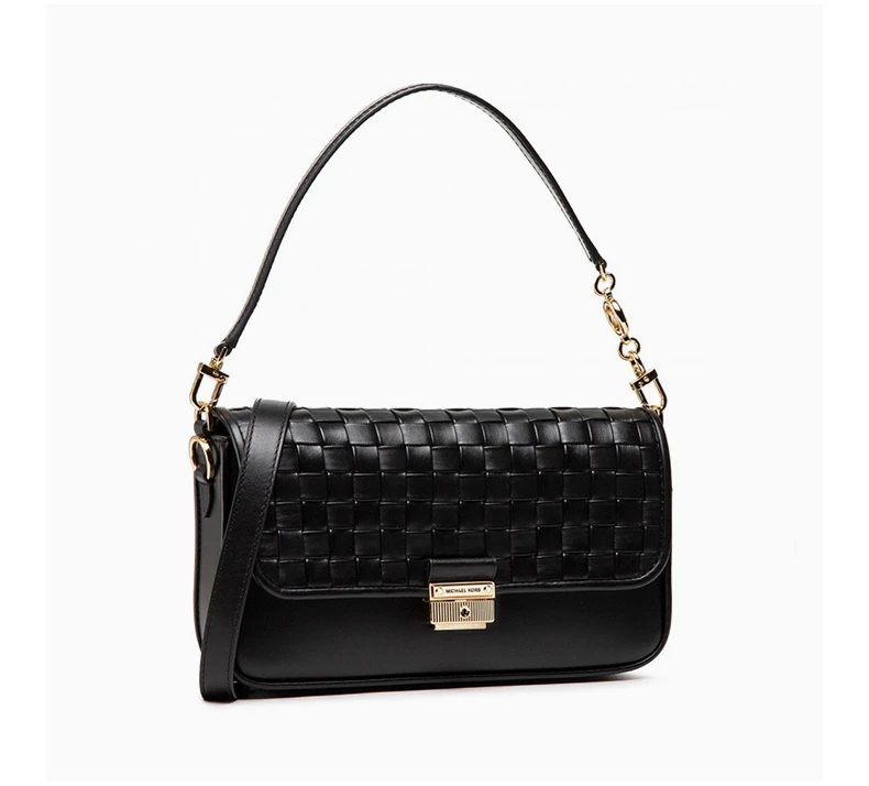 商品Michael Kors|MICHAEL MICHAEL KORS 女士黑色单肩包 30S1G2BL1T-BLACK,价格¥1453,第4张图片详细描述