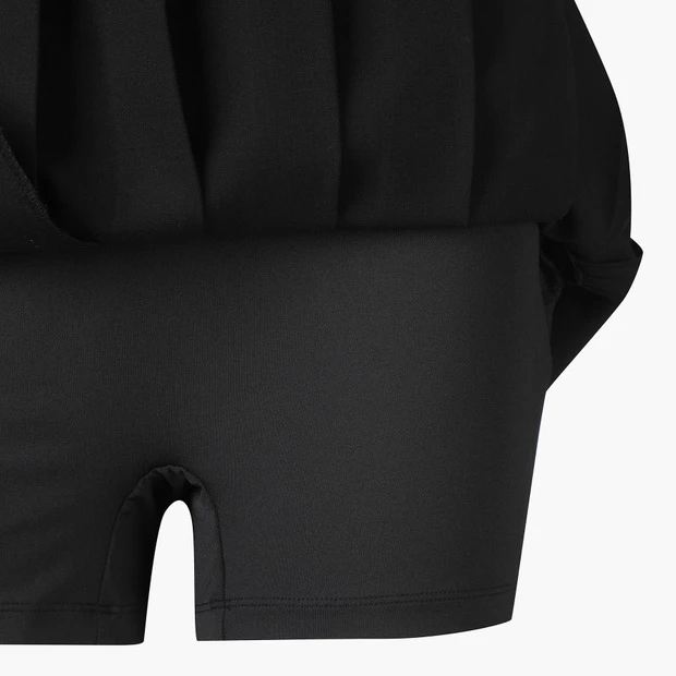 商品【预售商品15天发货】 DESCENTE|高尔夫系列女性松紧带细节百褶裙优雅 DO32WFSK93-BLKG,价格¥1025,第26张图片详细描述