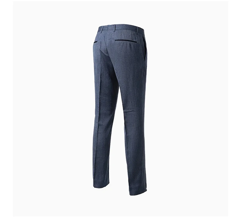 商品Hugo Boss|HUGO BOSS 男士蓝色条纹羊毛西装裤 GIDO-50412193-423,价格¥1314,第5张图片详细描述