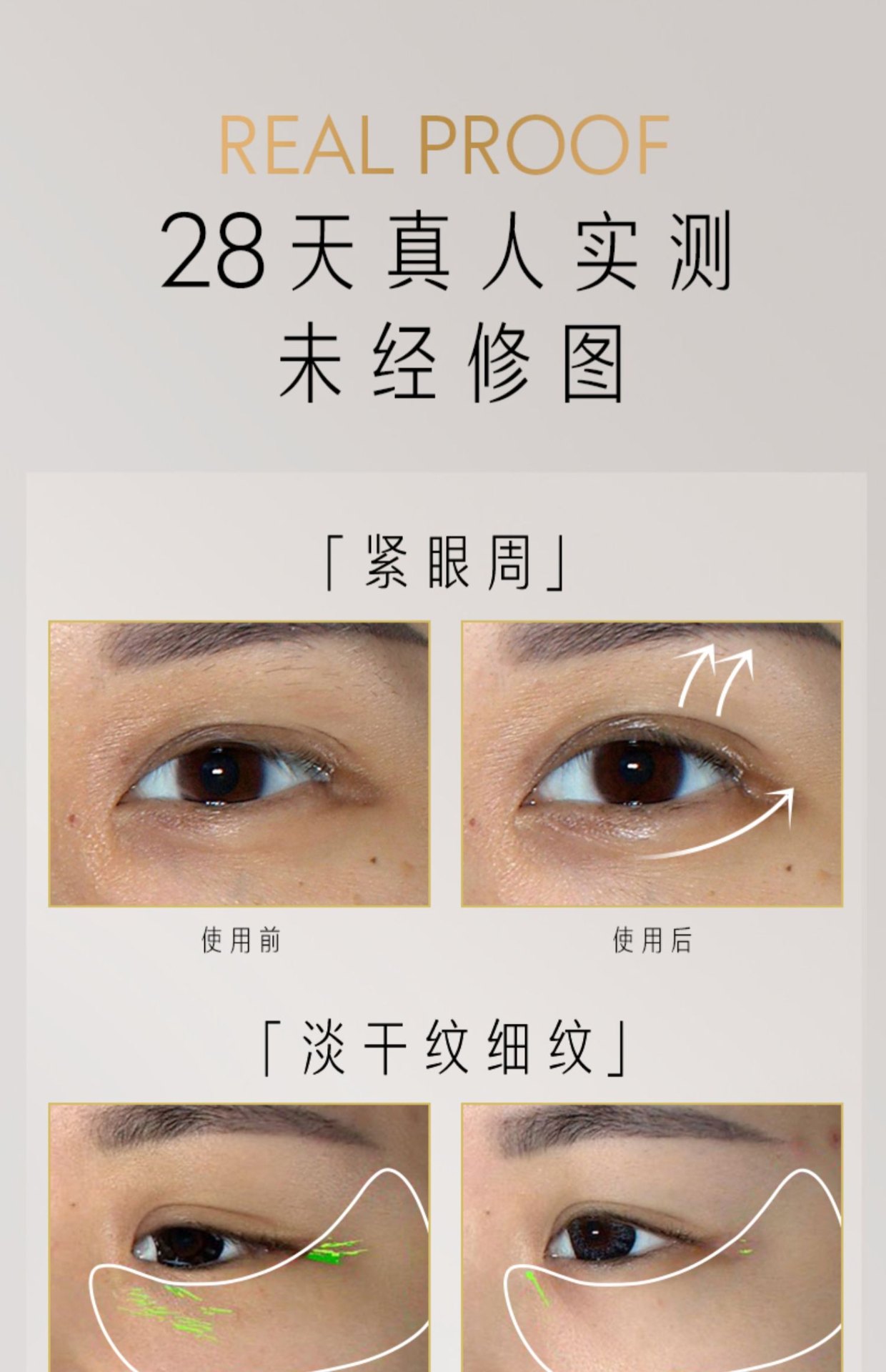 商品Olay|OLAY 玉兰油 塑颜臻粹奢护眼霜超红瓶眼霜 15g 胜肽抗皱淡化细纹,价格¥317,第6张图片详细描述