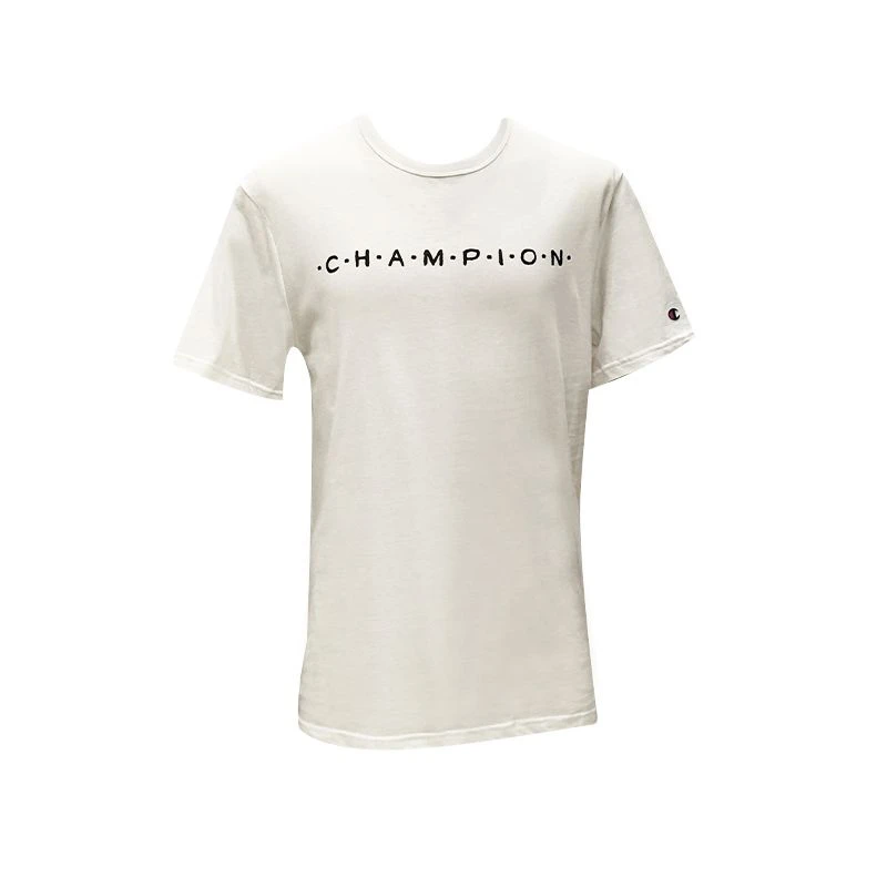 商品[国内直发] CHAMPION|CHAMPION 白色男士T恤 GT353-586A6A-045,价格¥88,第1张图片详细描述