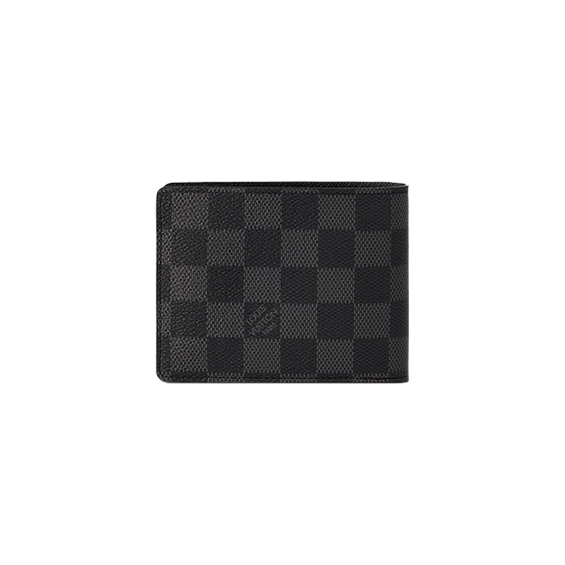 商品Louis Vuitton|【预售十天】路易威登 男士黑色帆布棋盘格钱包,价格¥3631,第4张图片详细描述