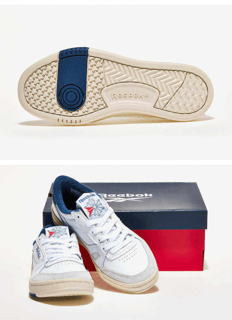 商品Reebok|【Brilliant|包邮包税】锐步 LT COURT  运动鞋 SNEAKERS  RBKGW5117 FTWWHT/BATBLU/ALABAS,价格¥465,第3张图片详细描述