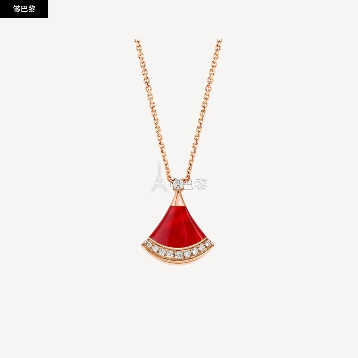 商品BVLGARI|包邮包税【预售7天发货】 BVLGARI宝格丽 24春夏 女士 项链 DIVAS’ DREAM COLLIER cl860206,价格¥34407,第5张图片详细描述