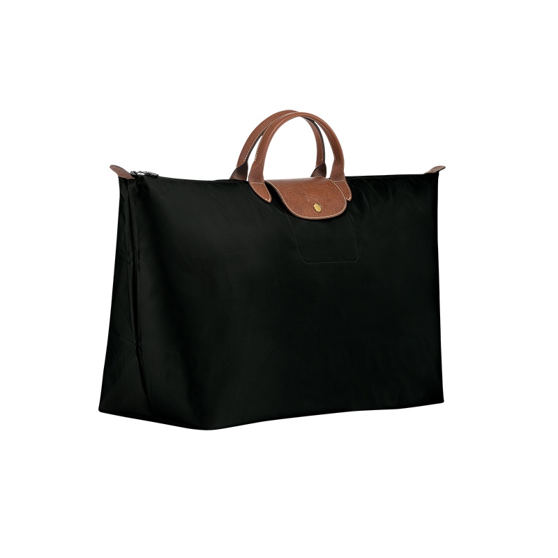 商品Longchamp|珑骧 女士帆布金色五金按扣拉链开合肩背中号托特包（7色可选）,价格¥1985,第12张图片详细描述