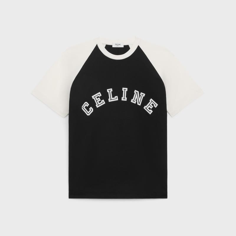 商品Celine|Celine/赛琳 男士黑色棉短袖T恤,价格¥3802,第3张图片详细描述