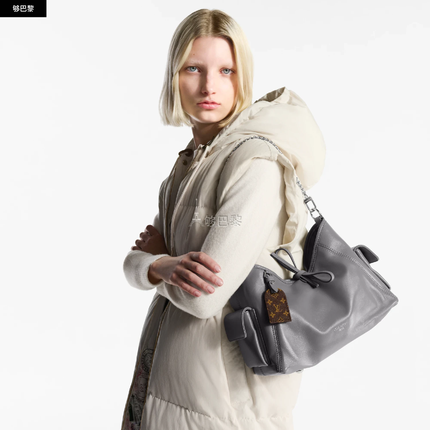 商品Louis Vuitton|【预售】 LV路易威登 25春夏 女士 单肩包 CARRYALL CARGO 小号手袋 M12579 ,价格¥30299,第6张图片详细描述