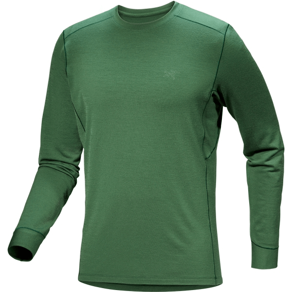商品Arc'teryx|【Brilliant|包邮包税】RHO MERINO WOOL CREW NECK M [FW24] 低美利奴羊毛圆领 LS 男装 ATOFMX7480,价格¥1070,第2张图片详细描述