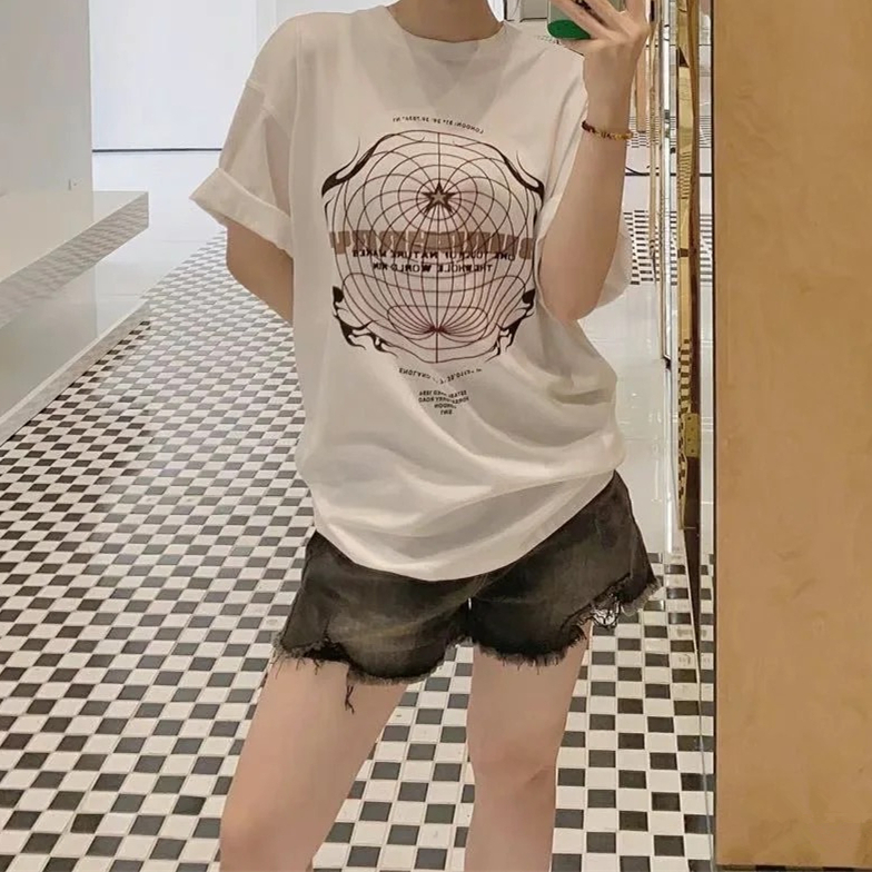 商品Burberry|现货BURBERRY/博柏利 男白色棉质印花logo短袖T恤80494571,价格¥914,第8张图片详细描述