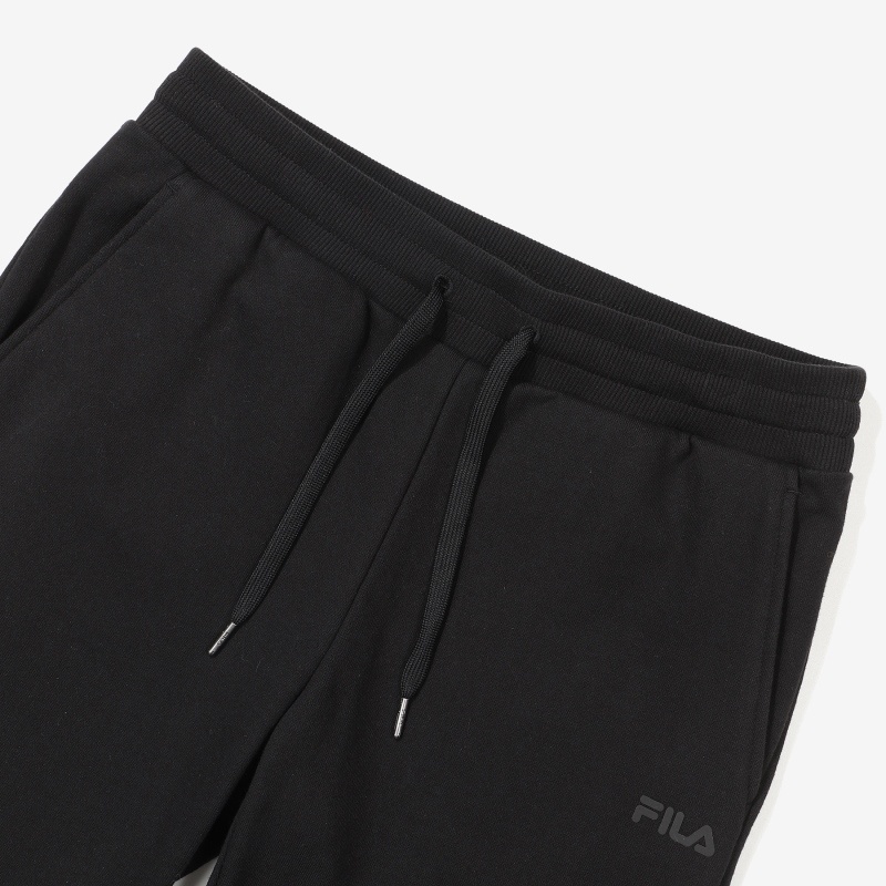 商品Fila|【享贝家】FILA男款Linear Logo 长裤休闲运动裤FS2FPE1102X-BLK（特价活动款）,价格¥180,第8张图片详细描述