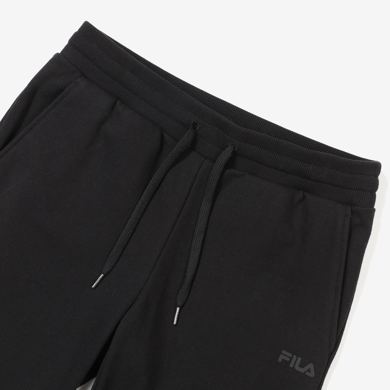 商品Fila|【享贝家】FILA男款Linear Logo 长裤休闲运动裤FS2FPE1102X-BLK（特价活动款）,价格¥216,第6张图片详细描述
